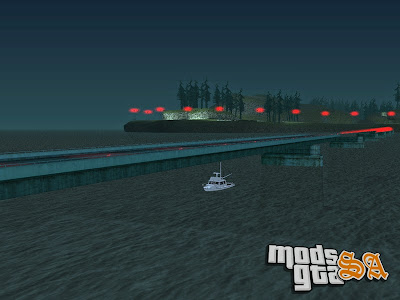 Pista Drag Bridge para GTA San Andreas